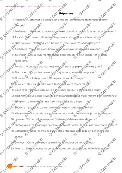 Page 3 de la fiche