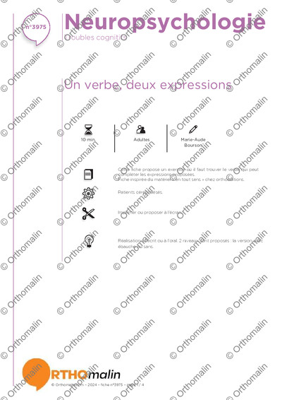 Page 1 de la fiche