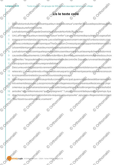 Page 3 de la fiche
