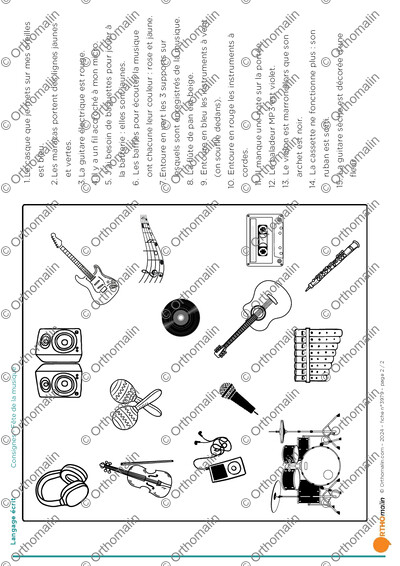 Page 2 de la fiche