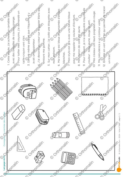 Page 2 de la fiche