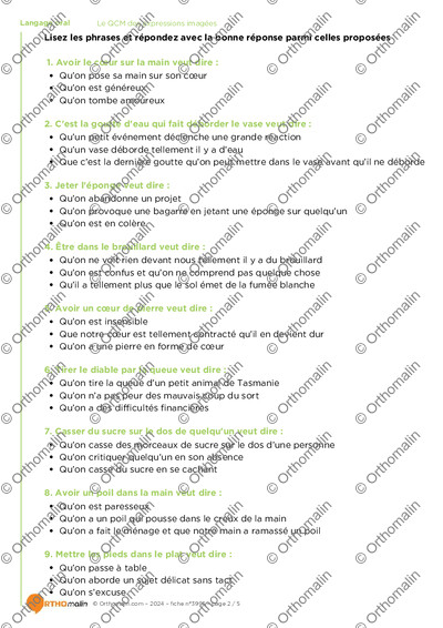 Page 2 de la fiche