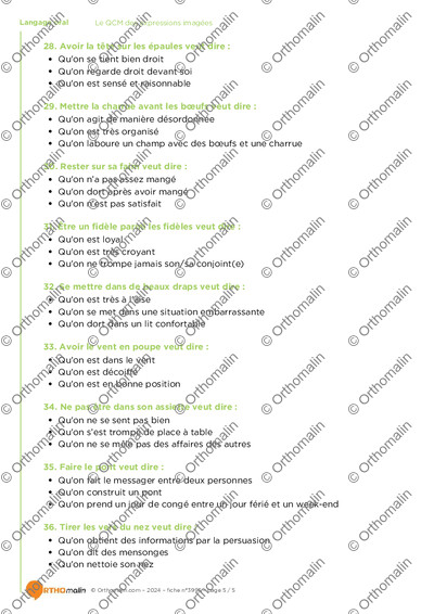 Page 5 de la fiche