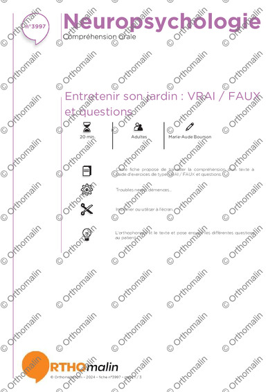 Page 1 de la fiche