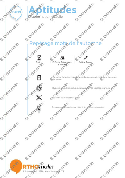Page 1 de la fiche