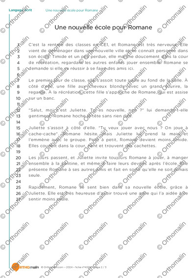 Page 2 de la fiche