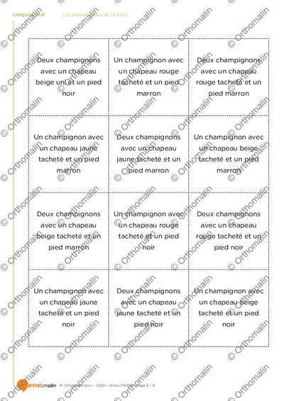 Page 5 de la fiche