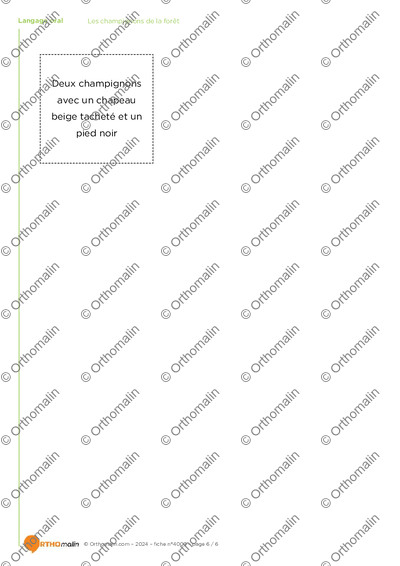 Page 6 de la fiche