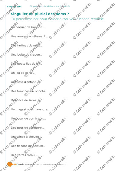 Page 2 de la fiche