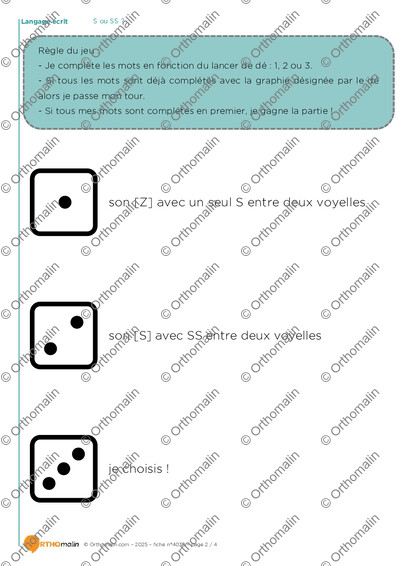 Page 2 de la fiche