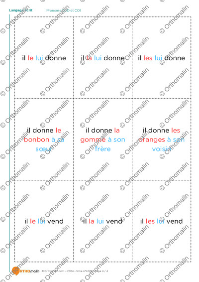 Page 2 de la fiche