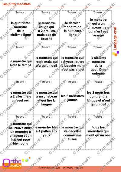 Page 3 de la fiche