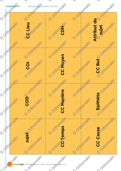 Page 3 de la fiche