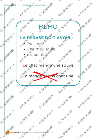 Page 6 de la fiche