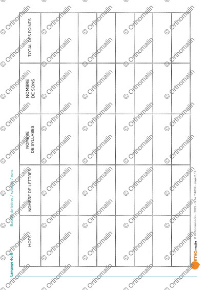 Page 2 de la fiche