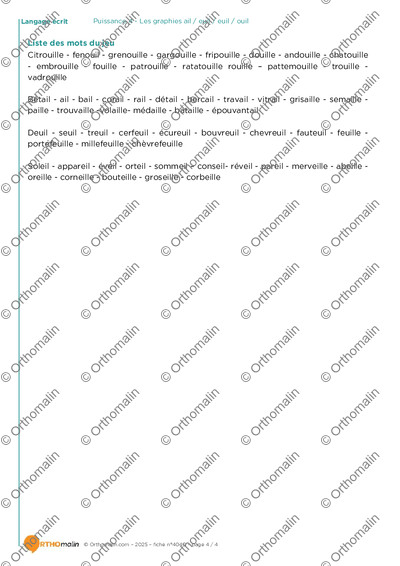 Page 4 de la fiche