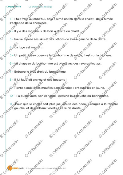 Page 3 de la fiche