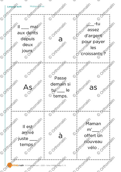 Page 3 de la fiche