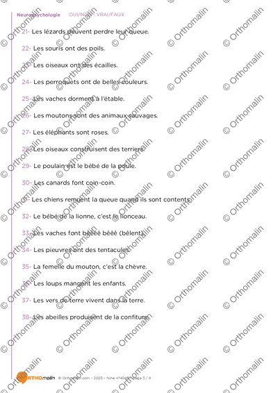 Page 3 de la fiche