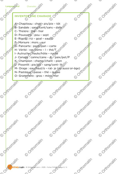 Page 4 de la fiche