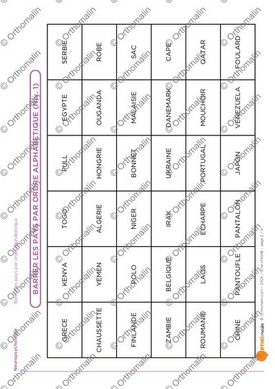 Page 2 de la fiche