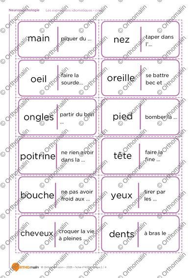 Page 2 de la fiche
