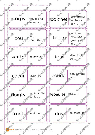 Page 3 de la fiche