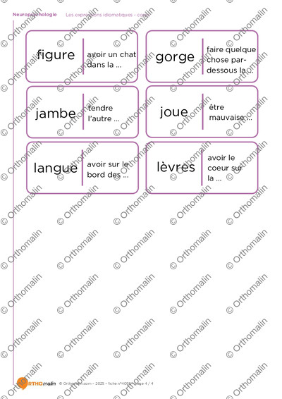 Page 4 de la fiche