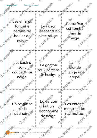 Page 5 de la fiche