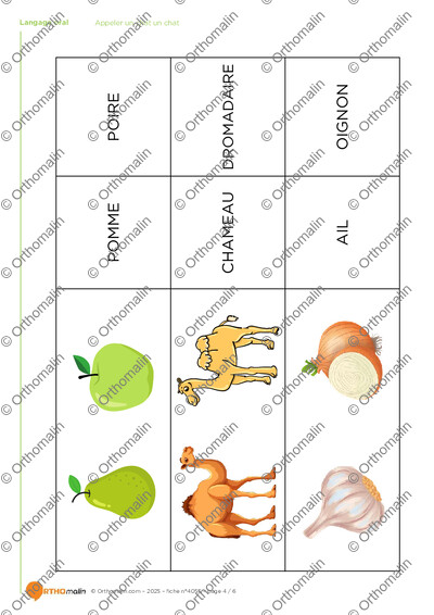 Page 4 de la fiche