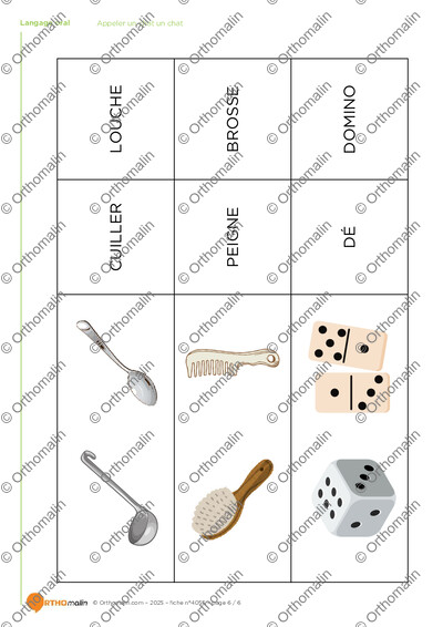Page 6 de la fiche