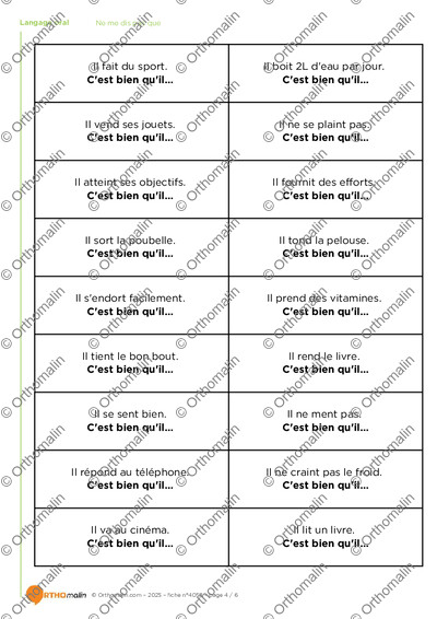 Page 4 de la fiche