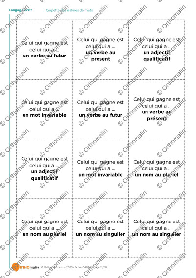 Page 2 de la fiche