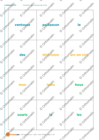 Page 17 de la fiche