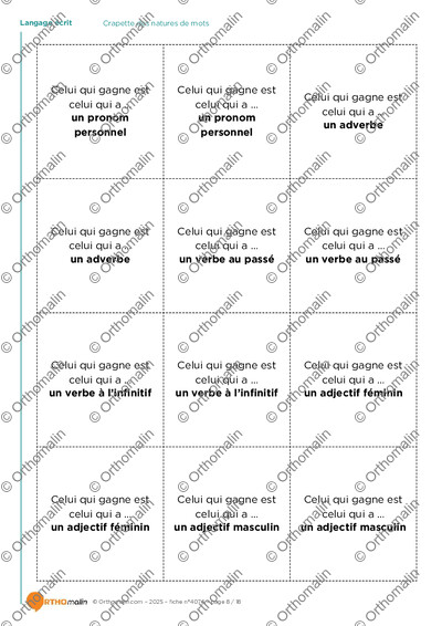 Page 8 de la fiche