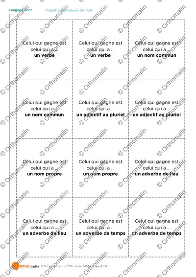 Page 9 de la fiche
