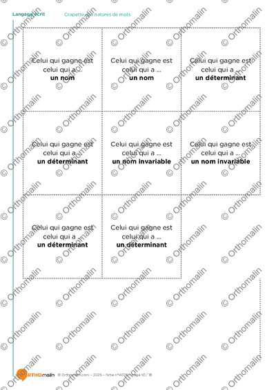 Page 10 de la fiche