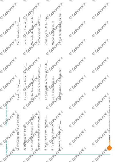 Page 3 de la fiche