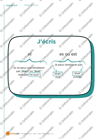 Page 2 de la fiche