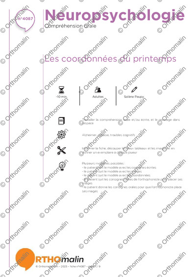 Page 1 de la fiche