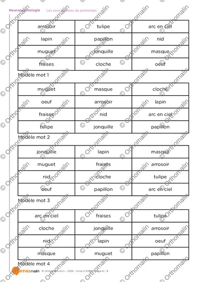 Page 6 de la fiche