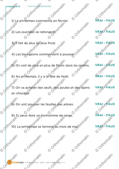 Page 2 de la fiche