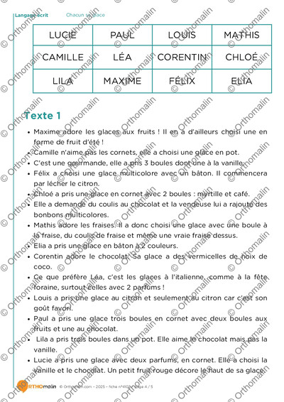 Page 4 de la fiche