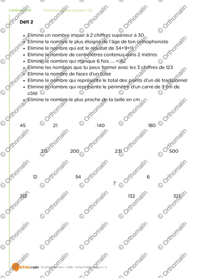 Page 3 de la fiche