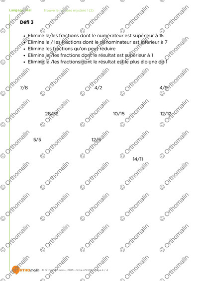 Page 4 de la fiche