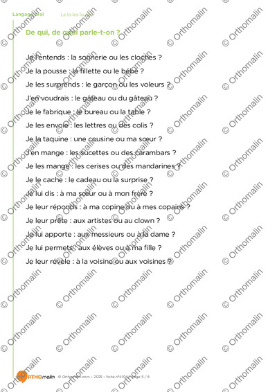 Page 5 de la fiche