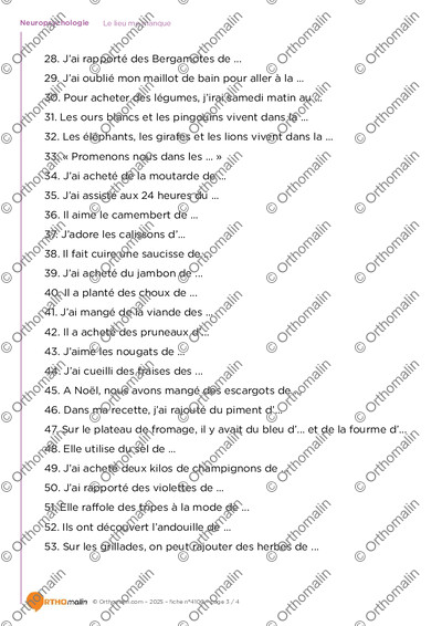 Page 3 de la fiche