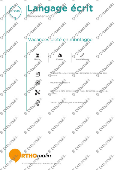 Page 1 de la fiche