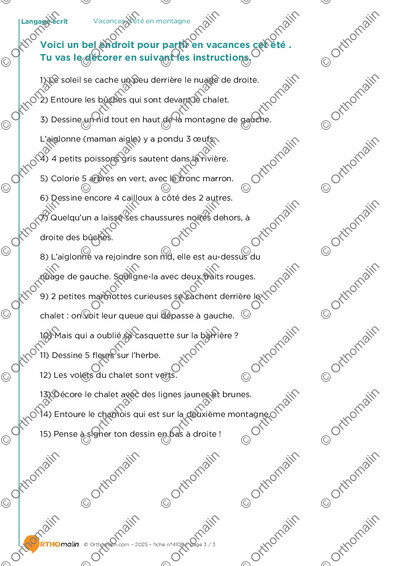 Page 3 de la fiche