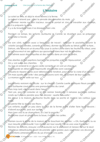 Page 2 de la fiche